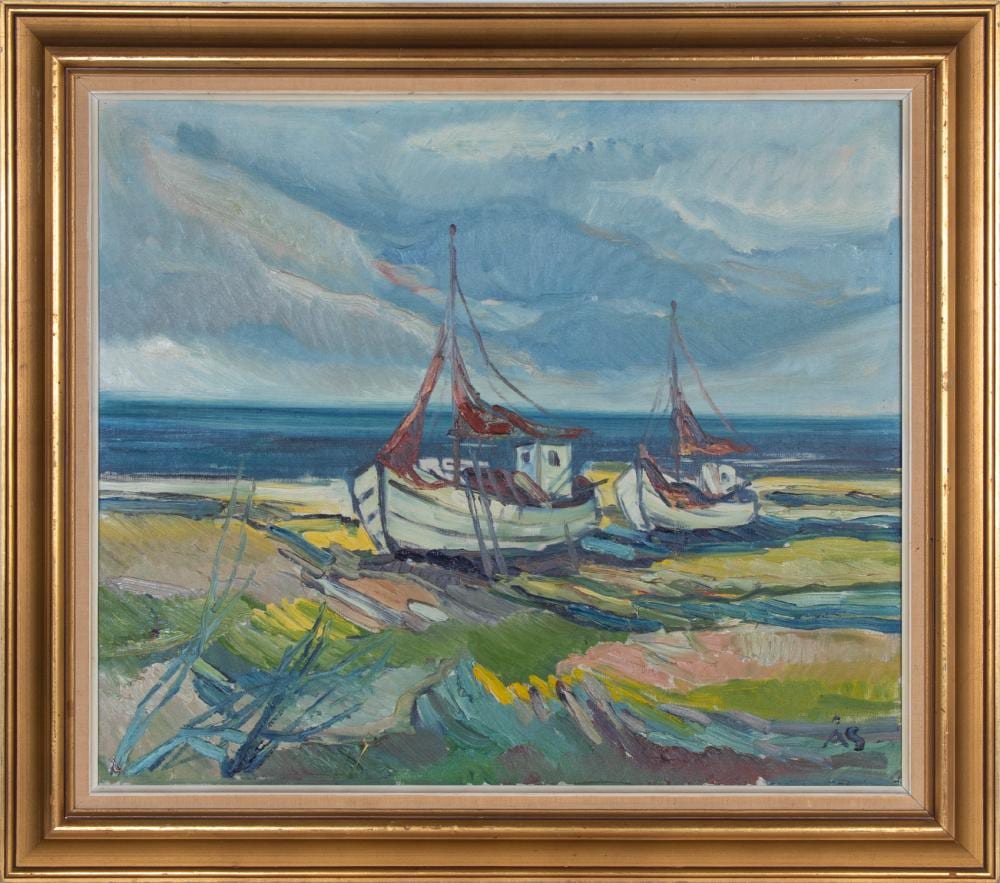 Aage Strand comparable auction result: aage strand 20th century danish