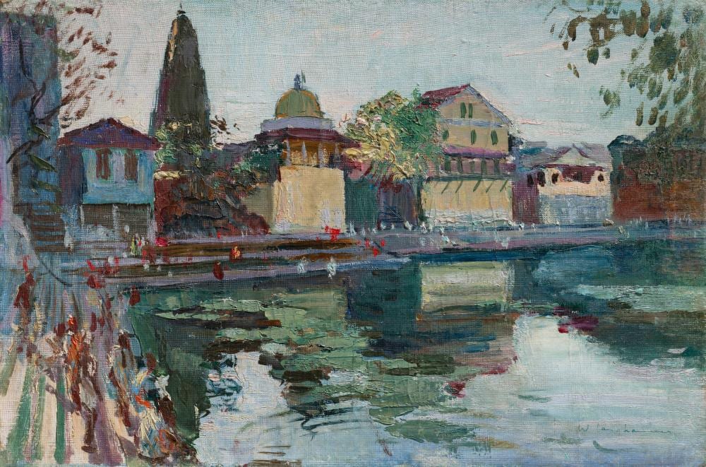 walter langhammer 1905 1977 untitled banganga tank and walkeshwar templ · Christie's · 2025-03-19 Walter Langhammer comparable auction result: walter langhammer 1905 1977 untitled banganga tank and walkeshwar templ