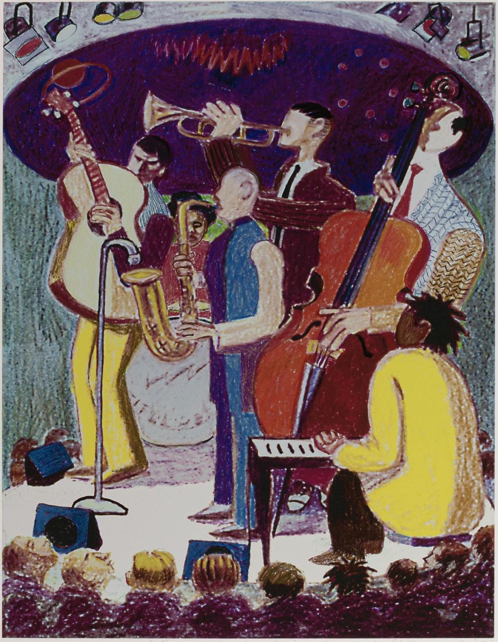 Reginald Gammon comparable auction result: reginald gammon 1921 2005 jazz at the planetarium
