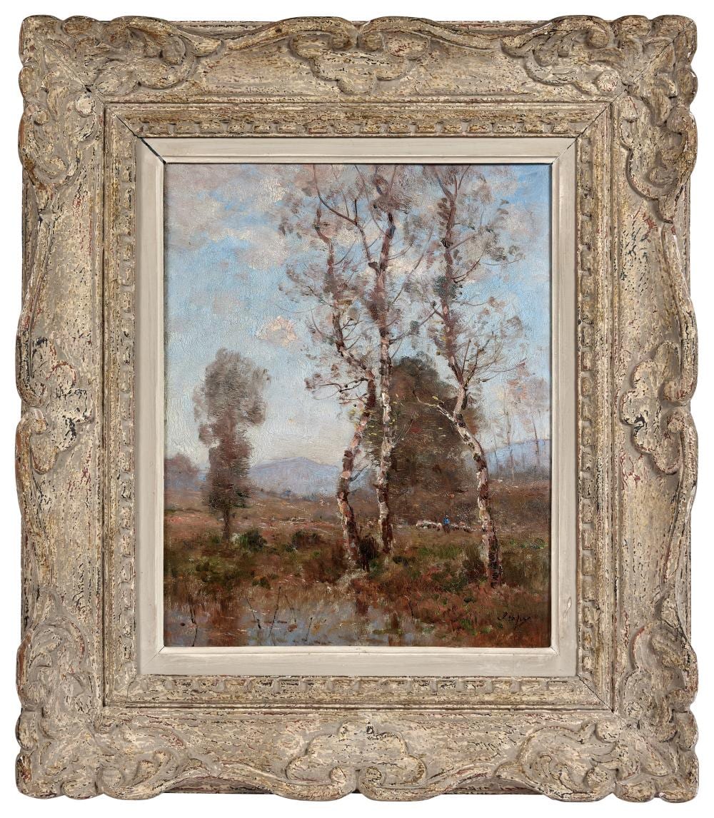 louis aim japy 1840 1916 paysage aux bouleaux en bord de mare huile sur panneau sign en b · Osenat · 2025-03-16 Louis Aimé Japy comparable auction result: louis aim japy 1840 1916 paysage aux bouleaux en bord de mare huile sur panneau sign en b