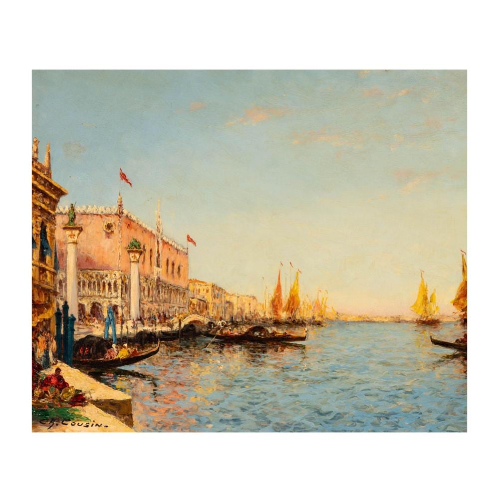Charles (1807) Cousin comparable auction result: charles louis auguste cousin 1807 1887 palais des doges venise