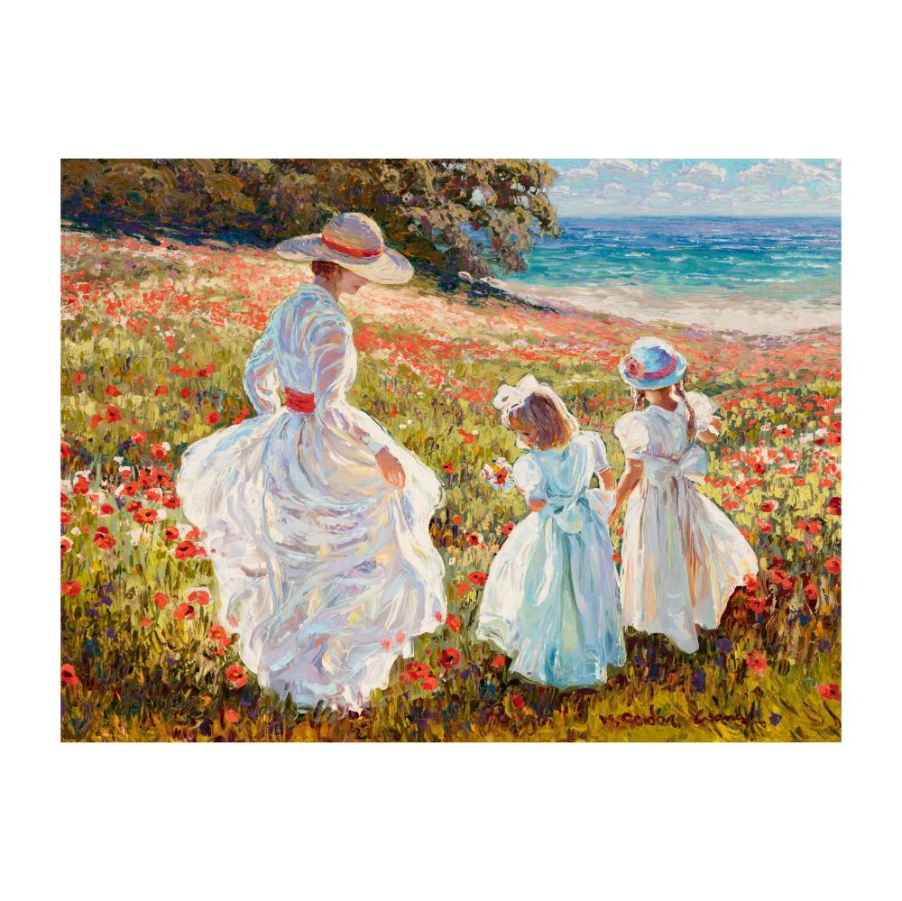 H. Gordon Wang comparable auction result: henry gordon wang b 1959 on the beach