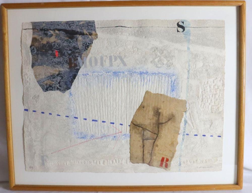 James Coignard Abstract Carborundum Etching sold by Market Auctions, lot 112 — auction record photograph