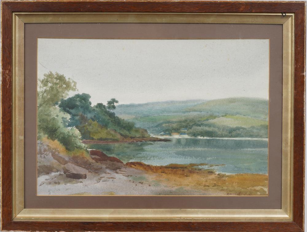 maurice canning wilks 1910 1984 signed english landscape framed painting · Curated Gallery Auctions · 2025-03-23 Maurice C. Wilks comparable auction result: maurice canning wilks 1910 1984 signed english landscape framed painting