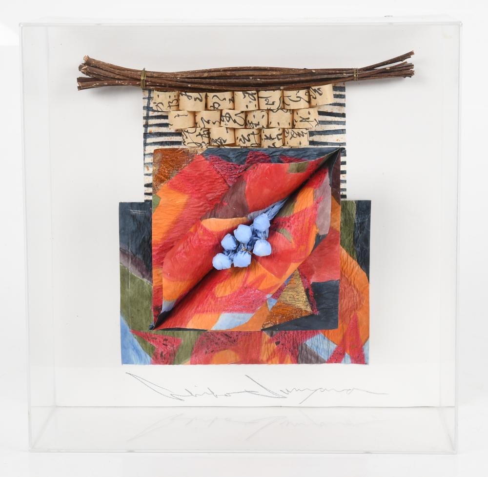 akiko sugiyama american b 1947 mixed media · Locati LLC · 2025-03-16 Akiko Sugiyama comparable auction result: akiko sugiyama american b 1947 mixed media
