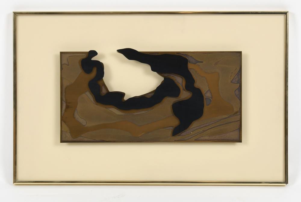mon levinson american 1926 2014 metal wall sculpture · Locati LLC · 2025-03-16 Mon Levinson comparable auction result: mon levinson american 1926 2014 metal wall sculpture