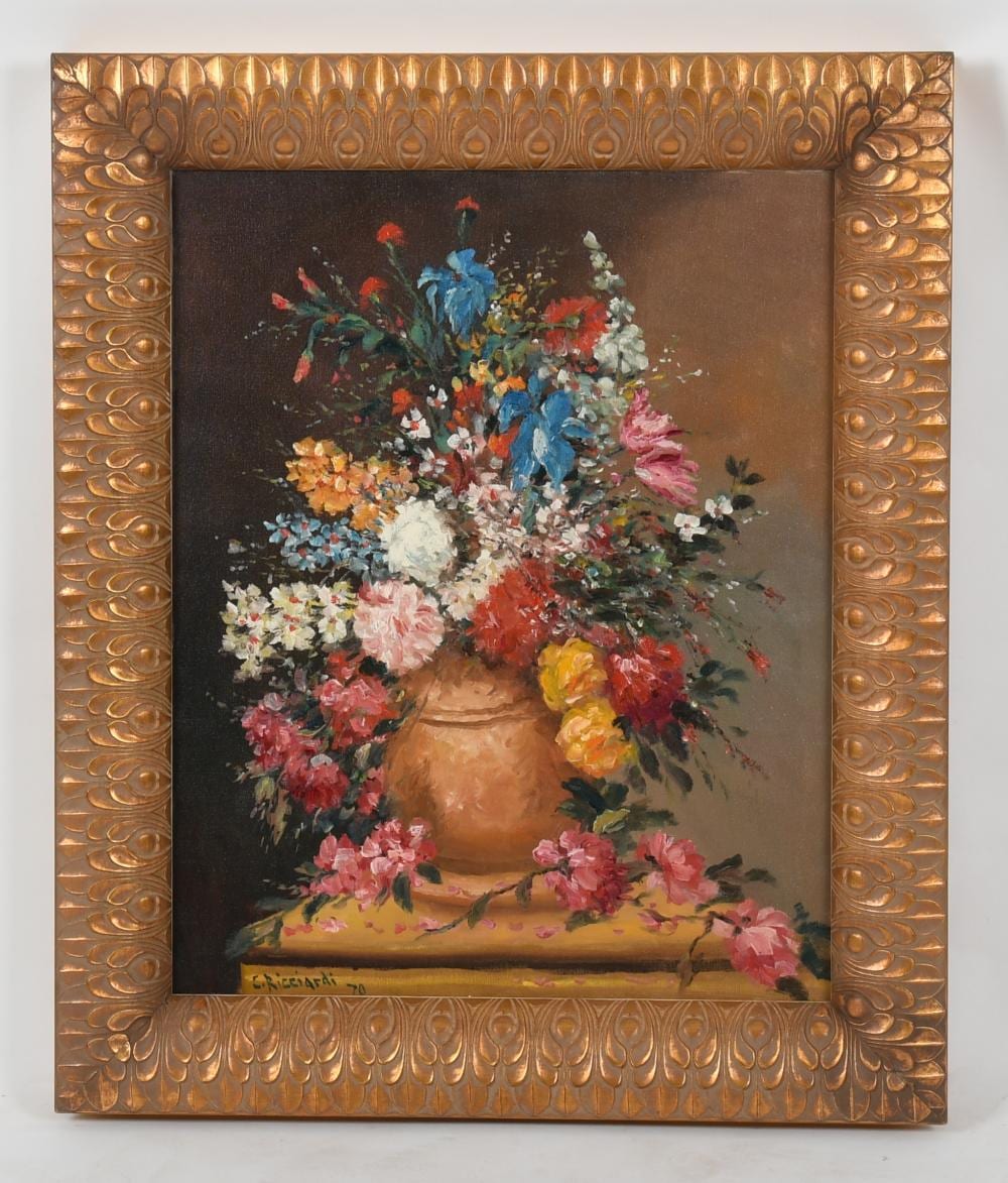 Cesare A. Ricciardi comparable auction result: cesare a ricciardi 1892 1973 oil on canvas