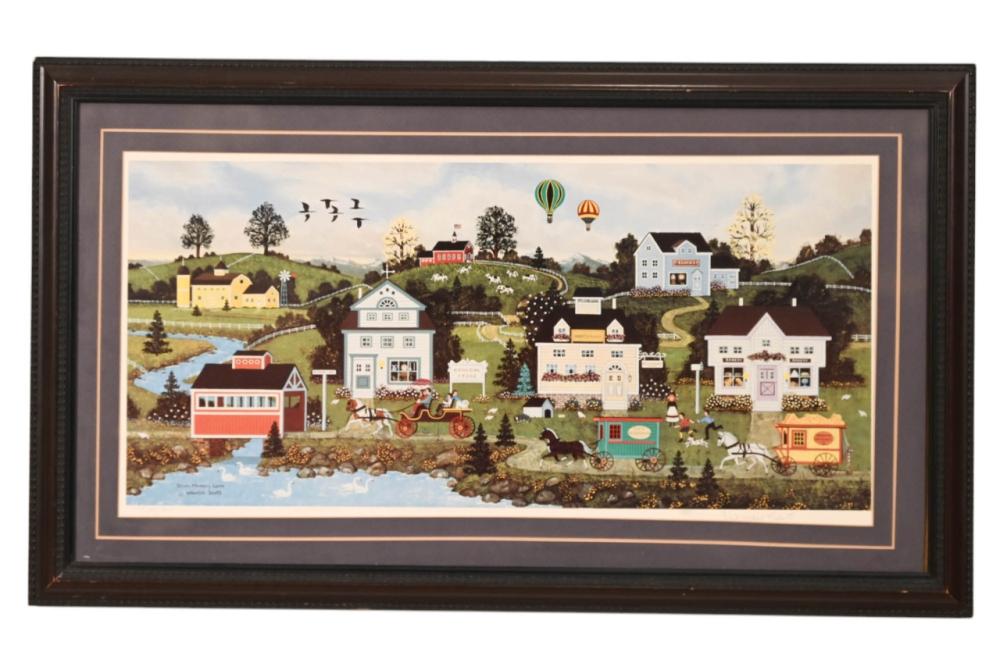 Jane Wooster Scott comparable auction result: jane wooster scott signed numbered lithograph