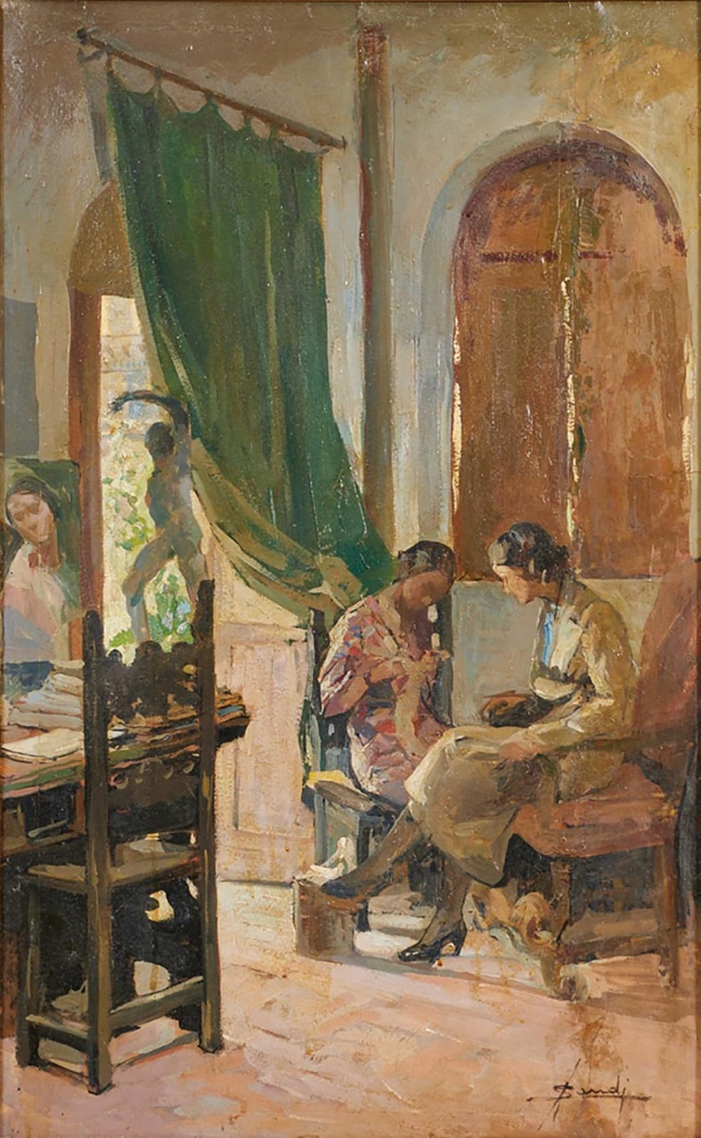 Angelo (1879) Landi comparable auction result: angelo landi