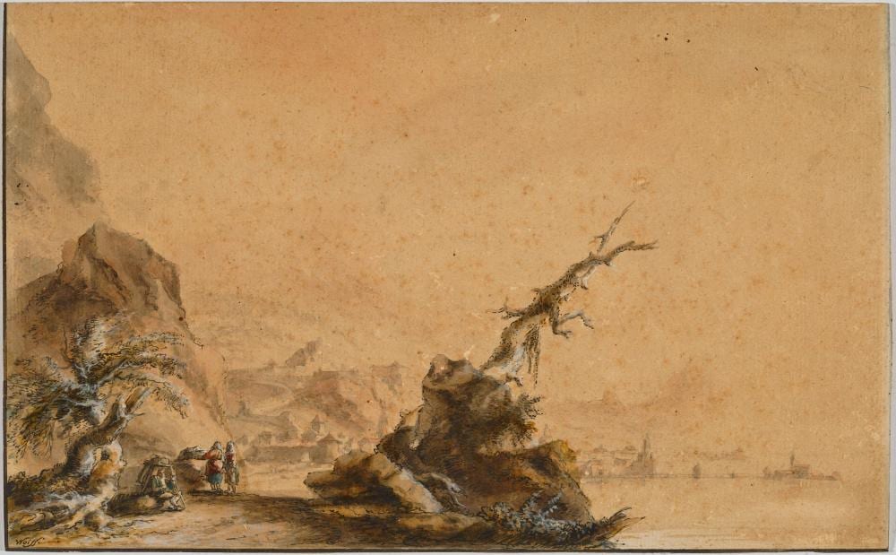Caspar Wolf comparable auction result: caspar wolff