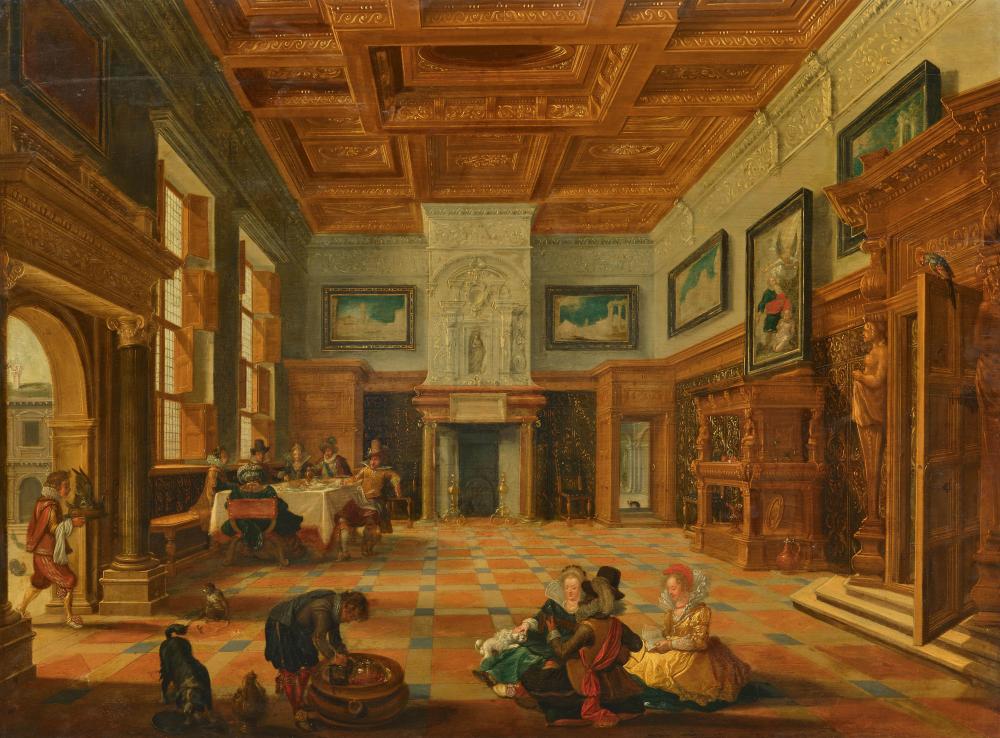 Bartholomeus van Bassen comparable auction result: bartholomeus van bassen