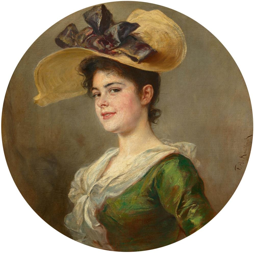 Friedrich August von Kaulbach comparable auction result: friedrich august von kaulbach