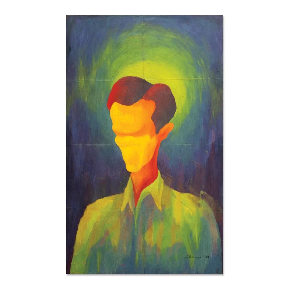 Hernando R. Ocampo (1911 - 1978) - Portrait of the Neo-Realist Victor Oteyza comparable sale