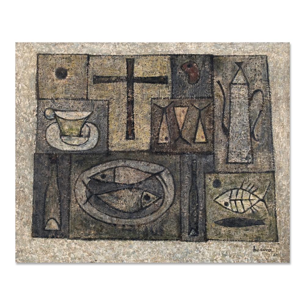 Ang Kiukok (1931 - 2005) - Breakfast I comparable sale
