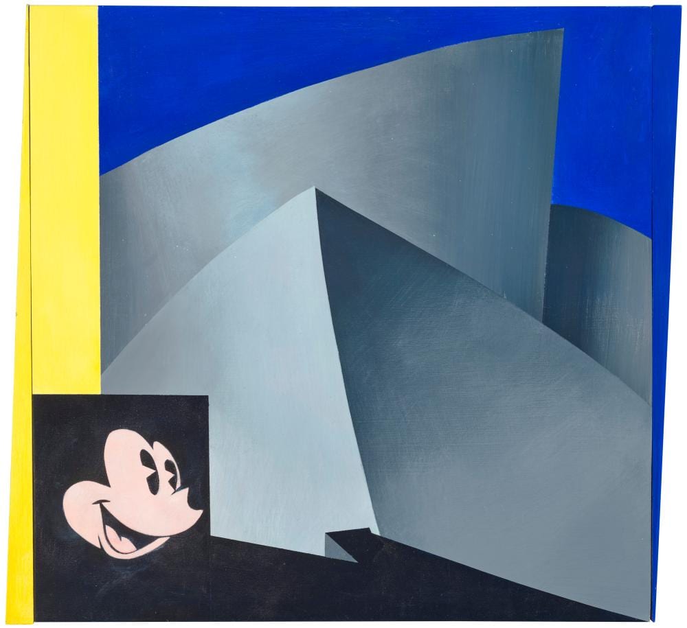 Antony Donaldson comparable auction result: antony donaldson b 1939 111 south grand avenue acrylic on board in th