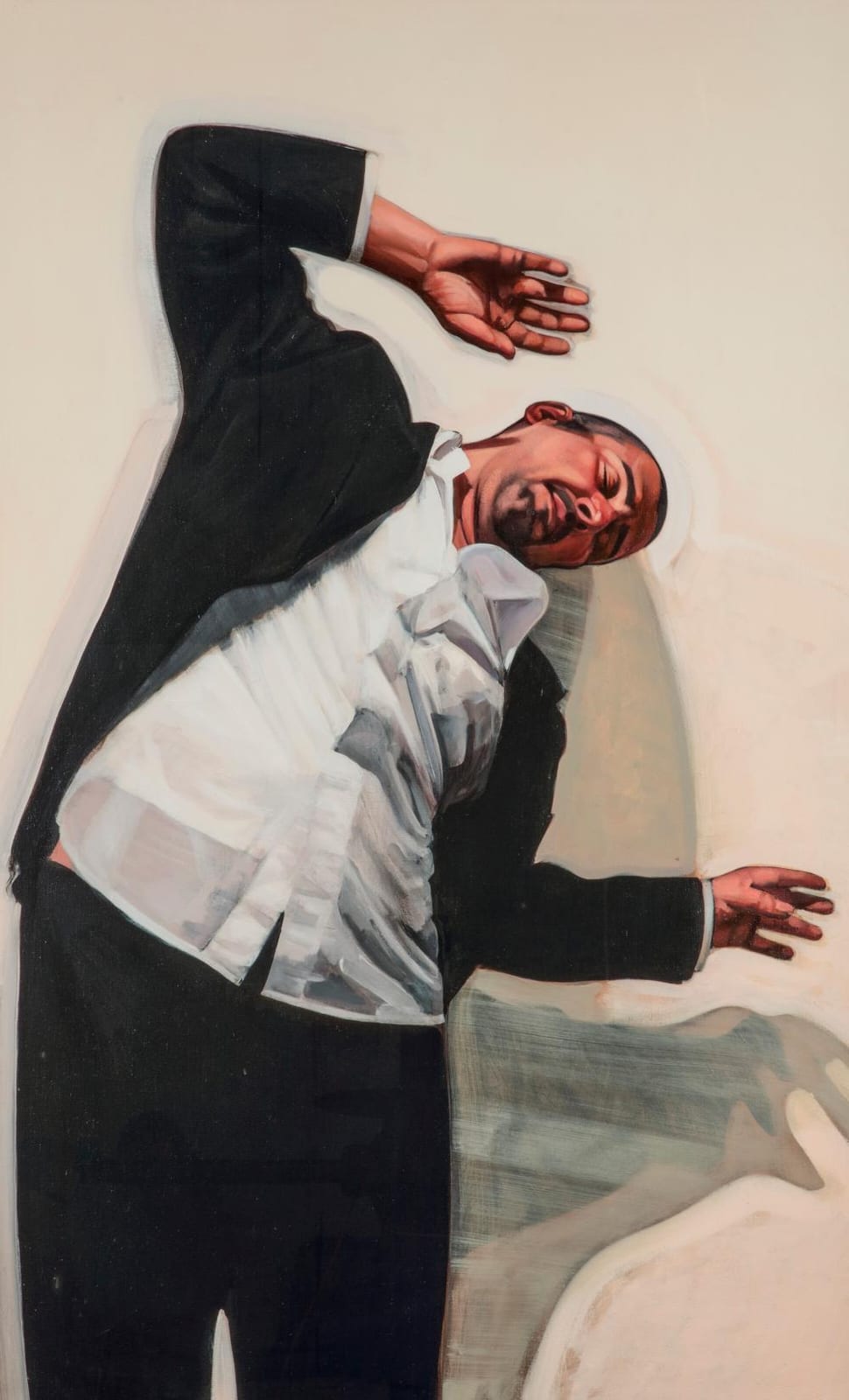 Stephen Conroy comparable auction result: stephen conroy b 1964 figure study i oil on canvas68 x 42 in 172 7 x