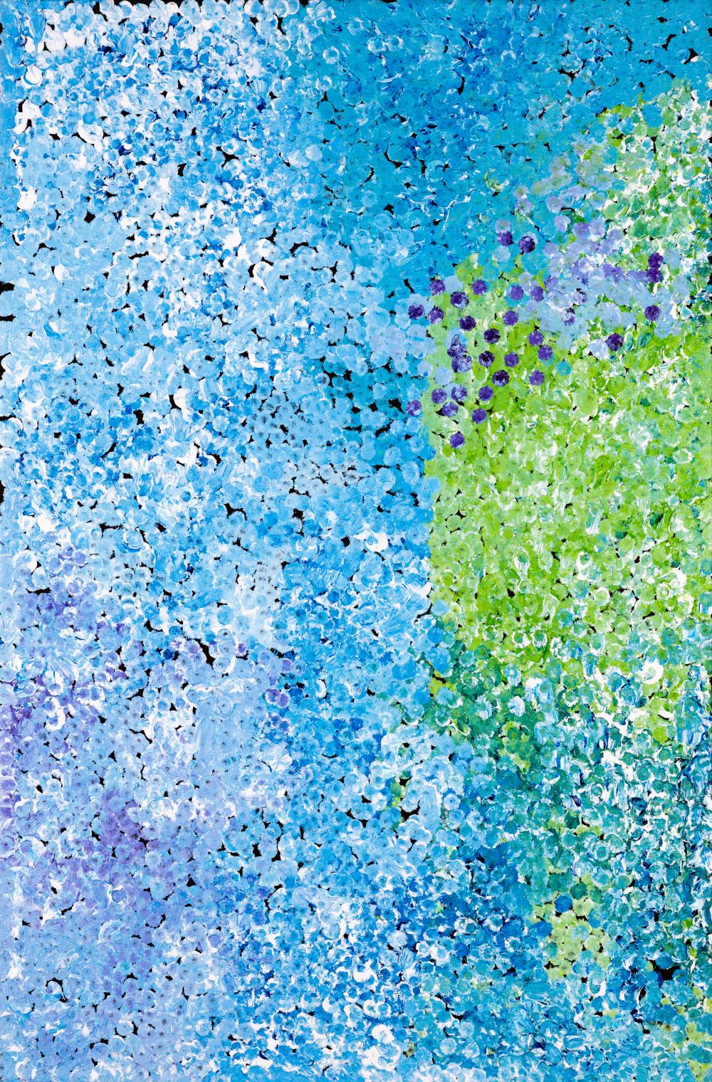 Polly Ngale comparable auction result: polly ngale 1936 2022 untitled bush flowers 2015