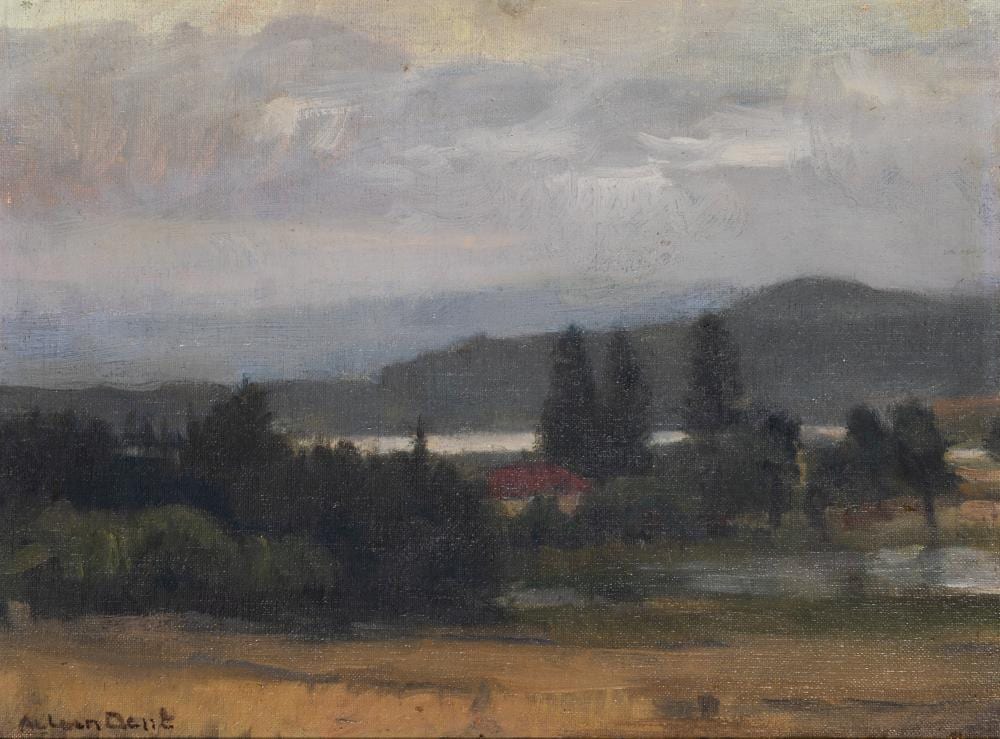 Aline Dent comparable auction result: aileen dent 1890 1978 grey afternoon circa 1945