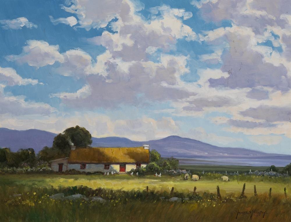 Michael McCarthy comparable auction result: michael mccarthy born 1940 summer sky donegal ireland 1997