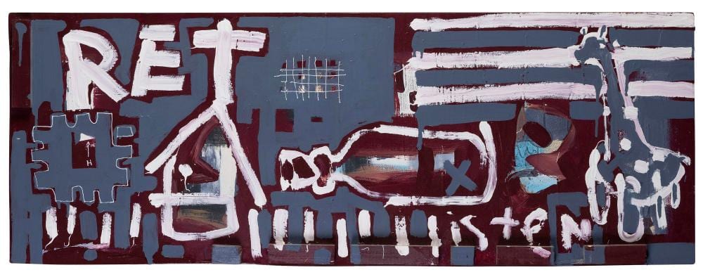 Anthony Lister comparable auction result: anthony lister born 1979 ret with an h 2003