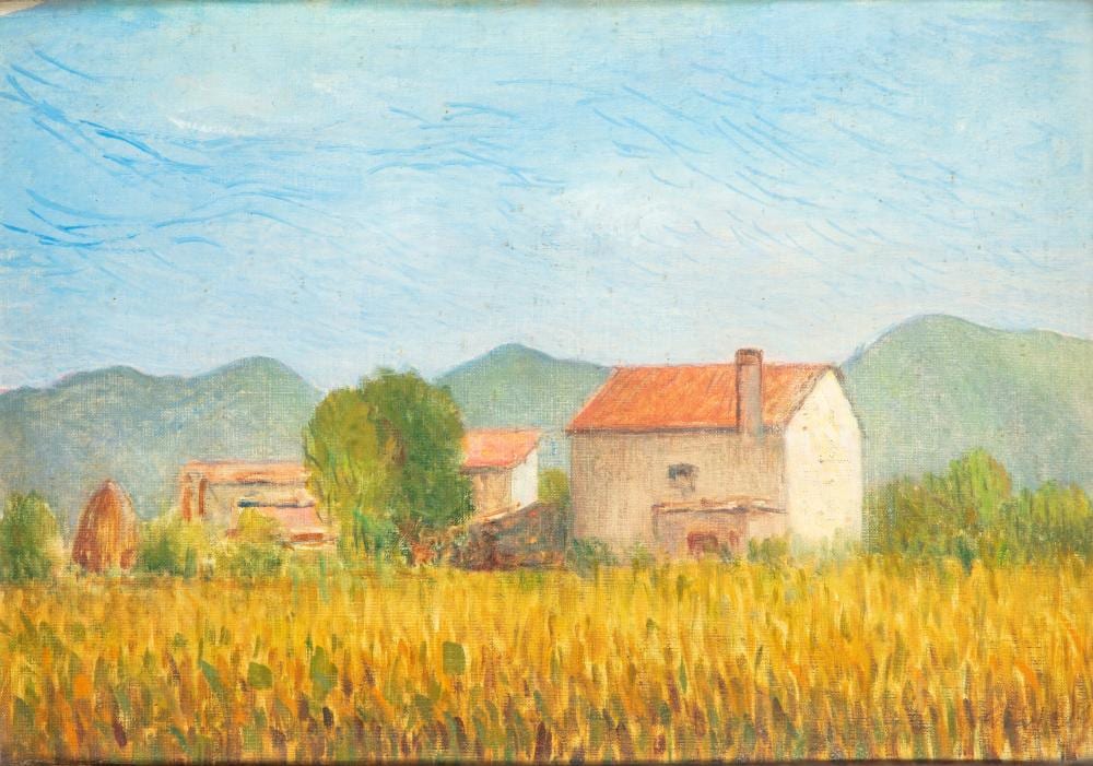 Giovanni Malesci comparable auction result: giovanni malesci vespignano 1884 milano 1969 surroundings of arezzo
