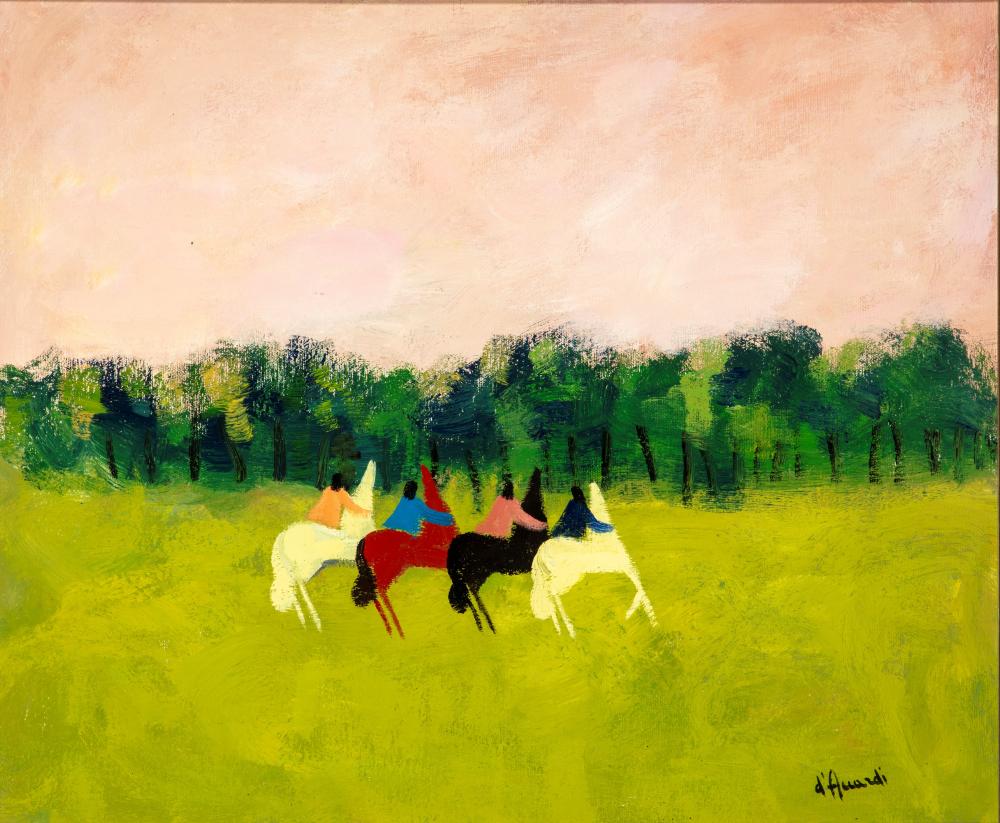 Gian Rodolfo D'Accardi comparable auction result: gian rodolfo d accardi palermo 1906 varese 1993 little horses