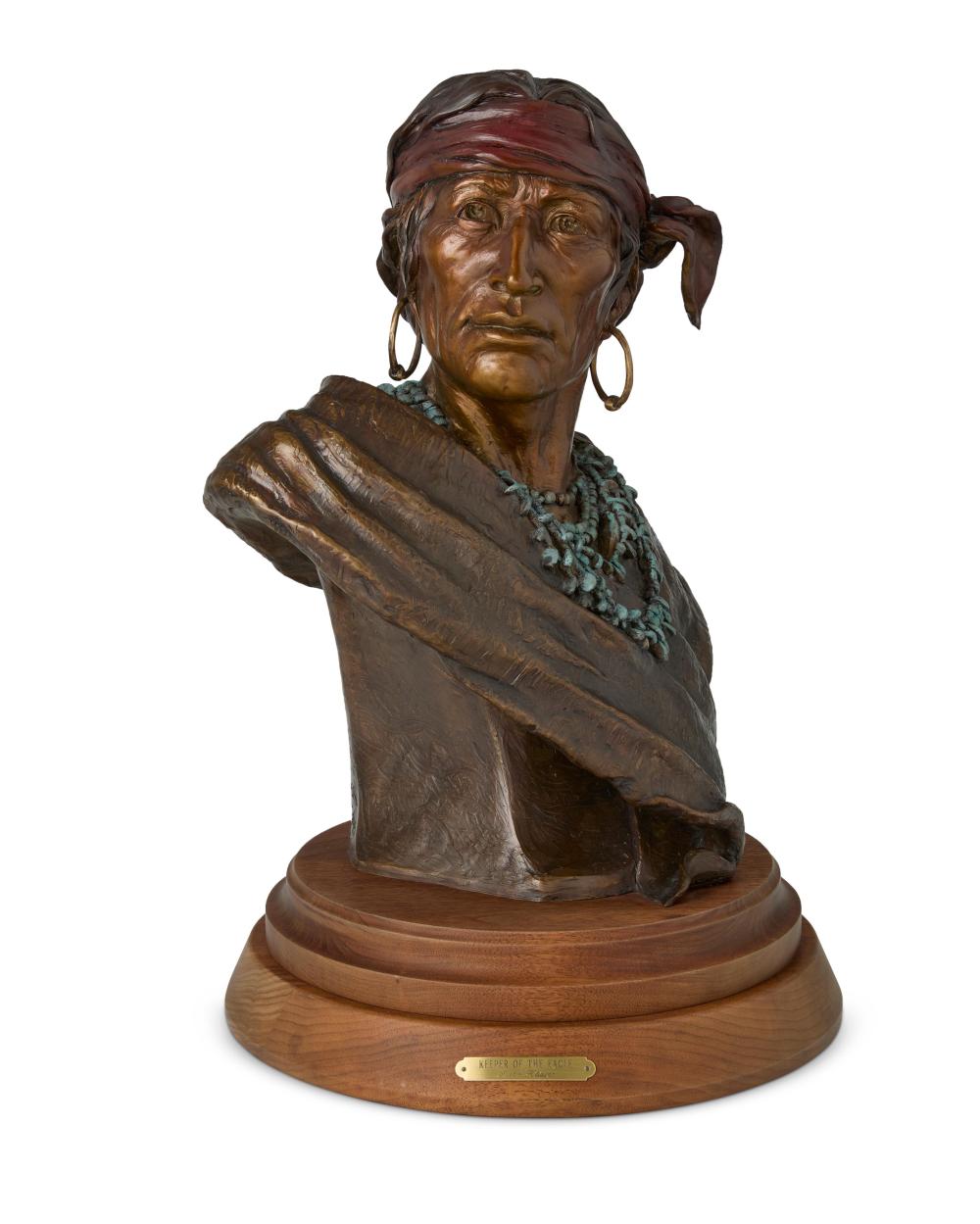 susan osterman kliewer b 1940 keeper of the eagle 2003 · John Moran Auctioneers · 2025-03-25 Susan Osterman Kliewer comparable auction result: susan osterman kliewer b 1940 keeper of the eagle 2003