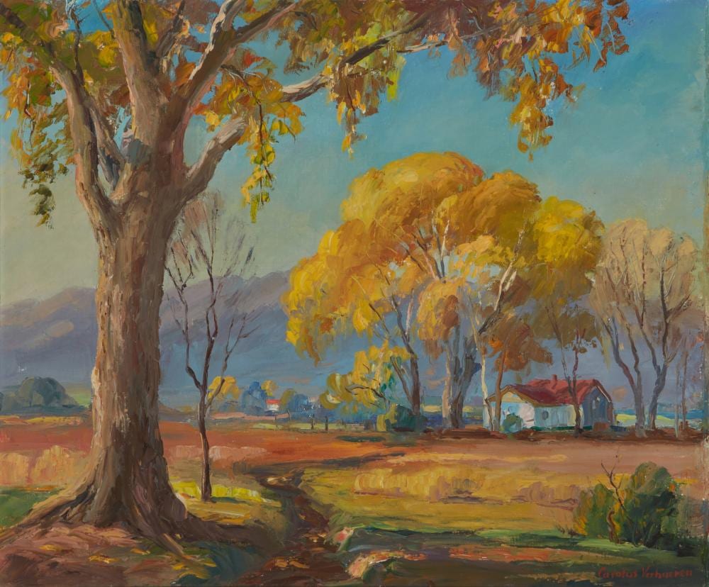 Carolus Verhaeren comparable auction result: carolus verhaeren 1908 1956 home in sedona