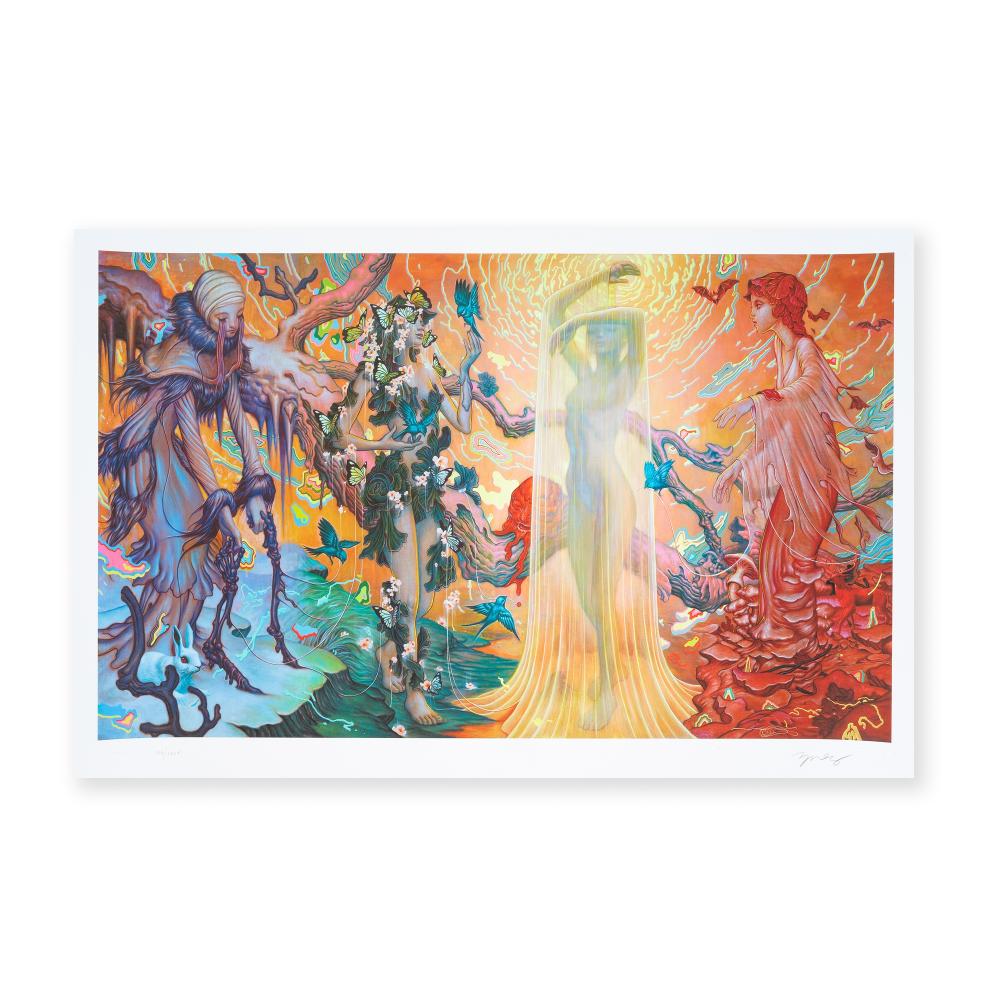 James Jean comparable auction result: james jean taiwanese 1979 seasons 2014