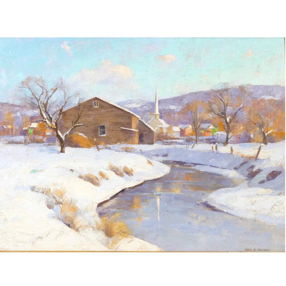 allen dean cochran american 1888 1971 · Butterscotch Auction Gallery LLC · 2025-03-23 Allen Dean Cochran comparable auction result: allen dean cochran american 1888 1971