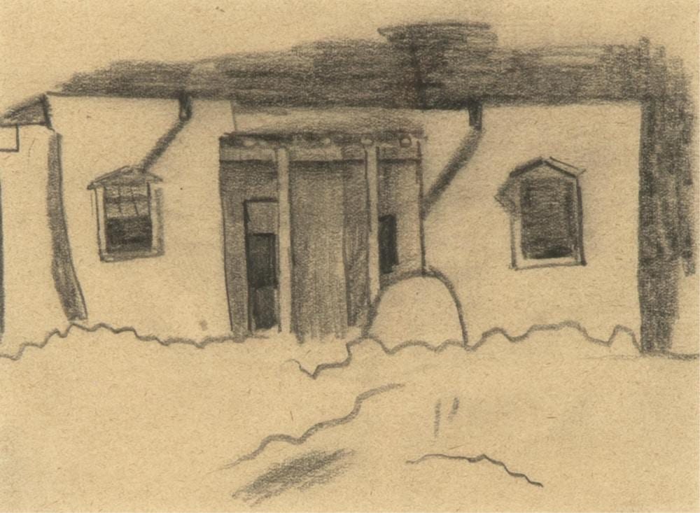 willard ayer nash adobe · Santa Fe Art Auction · 2025-03-12 Willard Ayer Nash comparable auction result: willard ayer nash adobe