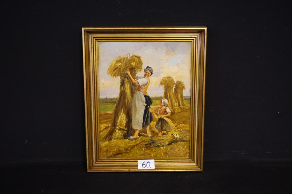 Victor Abeloos comparable auction result: victor abeloos 1881 1965 oogsttafereel o