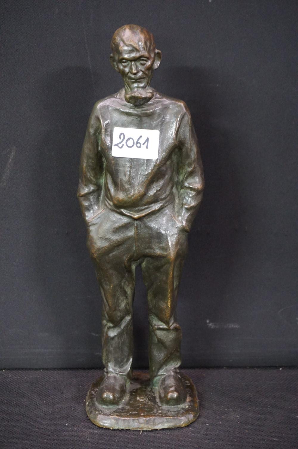 Godefroid Devreese comparable auction result: godefroid devreese 1861 1941 visser scul
