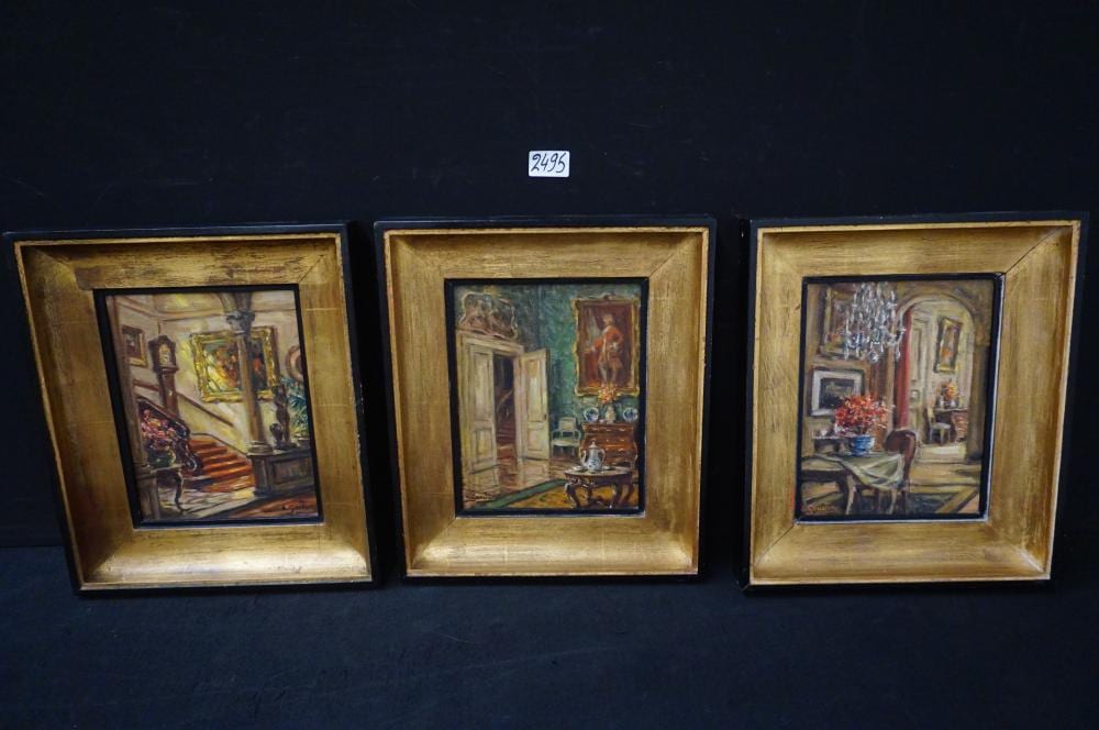 Albert Geudens comparable auction result: albert geudens 1869 1949 3 schilderijen i