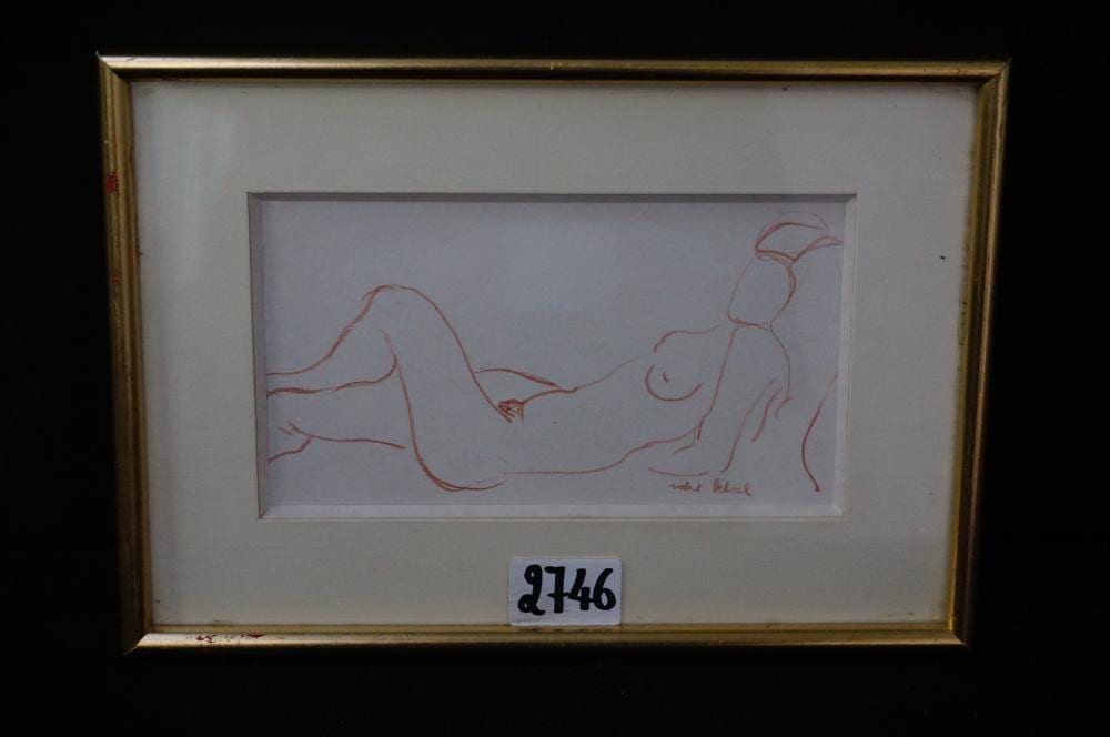robert delval 1934 naakt tekening ge · DEWIT Auctions · 2025-03-24 Robert Delval comparable auction result: robert delval 1934 naakt tekening ge