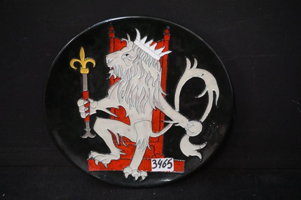 Joost Marechal comparable auction result: joost marechal 1911 1971 bord in geglazuurde