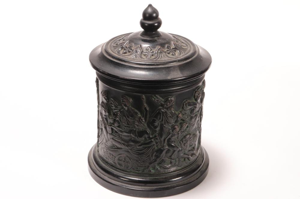 Johann Maresch comparable auction result: johann maresch austria 1841 1921 tobacco jar