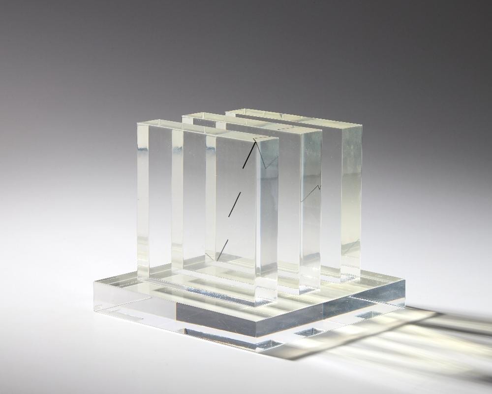 Justin Knowles comparable auction result: justin knowles british 1935 2004 untitled perspex numbered on base jk 3f1dl 2002 6 7 h15