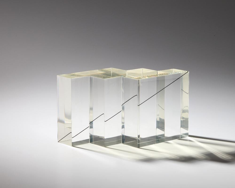 Justin Knowles comparable auction result: justin knowles british 1935 2004 untitled perspex numbered on base jk dfdl 2002 3 7 h11