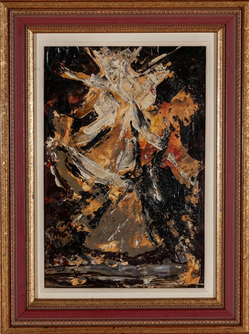 Juan Antonio (1912) Morales comparable auction result: juan antonio morales villavaquerin valladolid 1912 1984 abstract composition