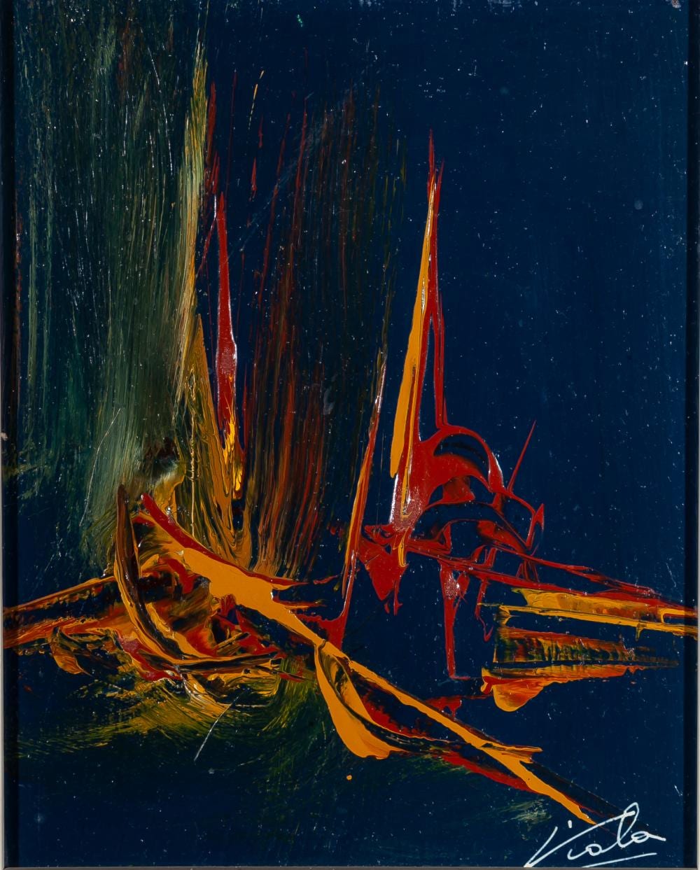 Manuel Viola comparable auction result: manuel viola zaragoza 1919 san lorenzo del escorial madrid 1987 abstract composition