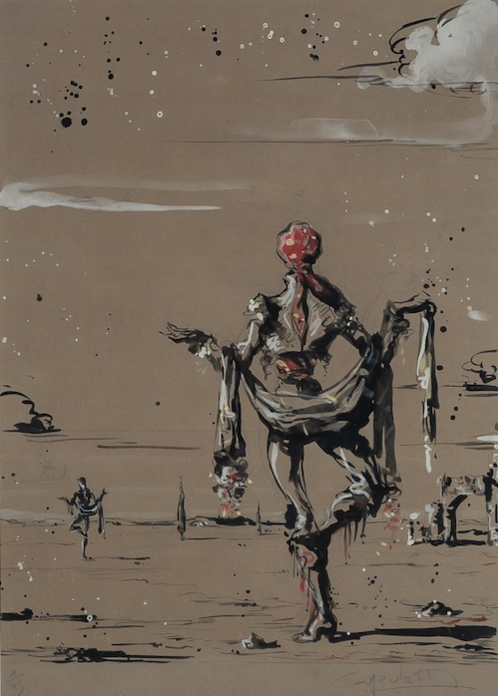 José Manuel Capuletti comparable auction result: jos manuel capuletti valladolid 1925 germany 1976 1953 the dance