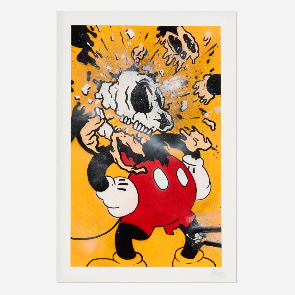 Matt Gondek comparable auction result: matt gondek deconstructed mickey