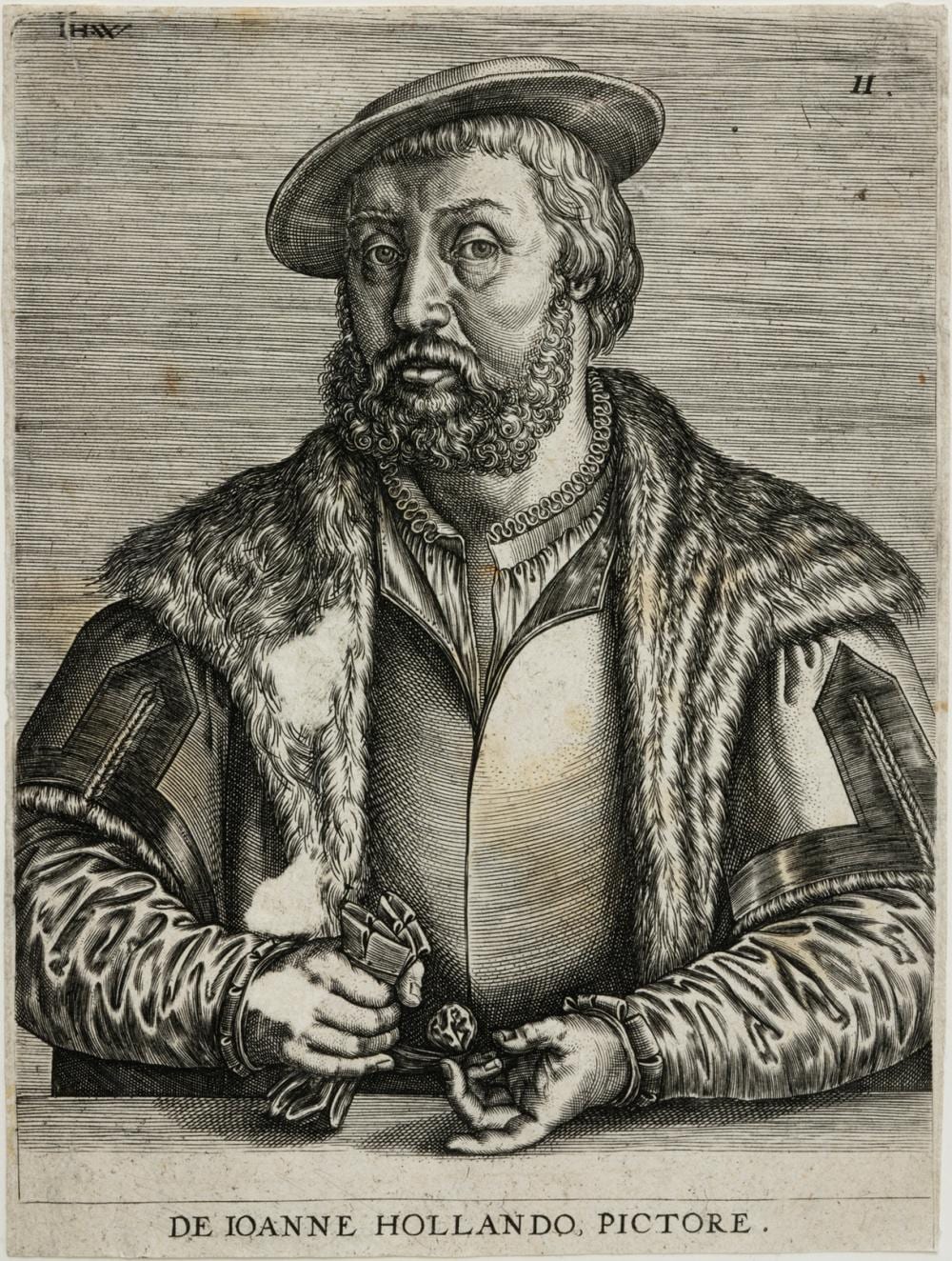 Johannes Wierix comparable auction result: johannes wierix portrait of jan van amstel