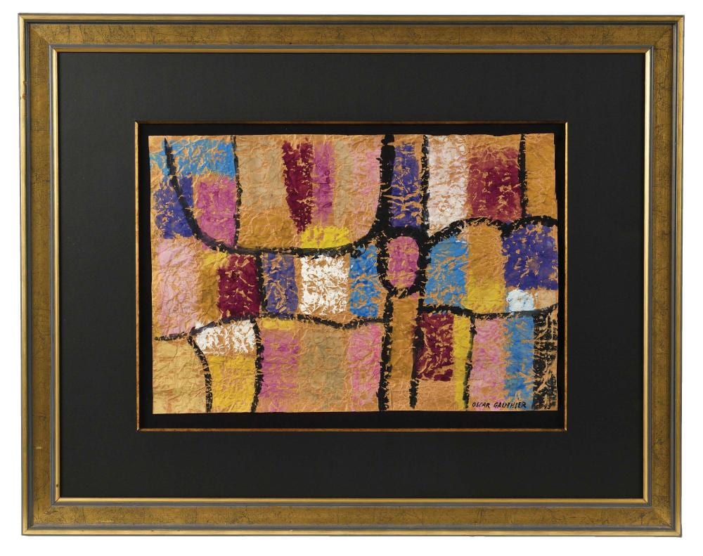 Oscar Gauthier comparable auction result: oscar gauthier 1921 2009 sans titre