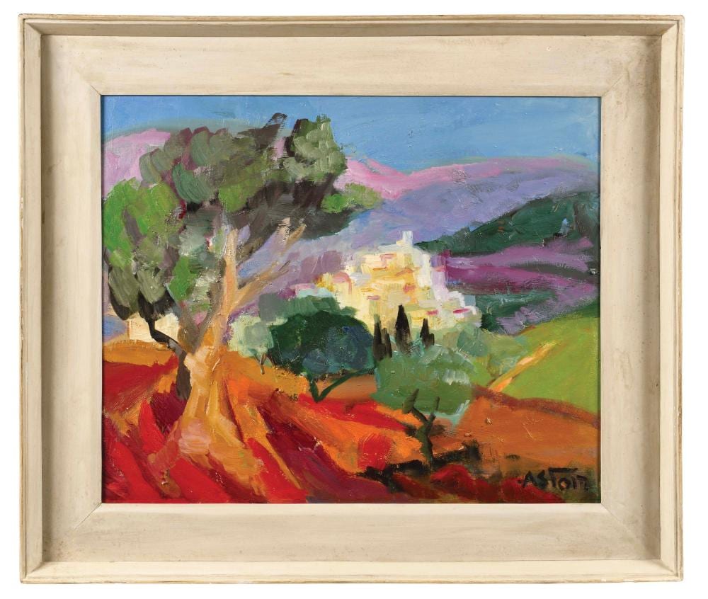 Marie Astoin comparable auction result: marie astoin 1923 2011 vue d un village