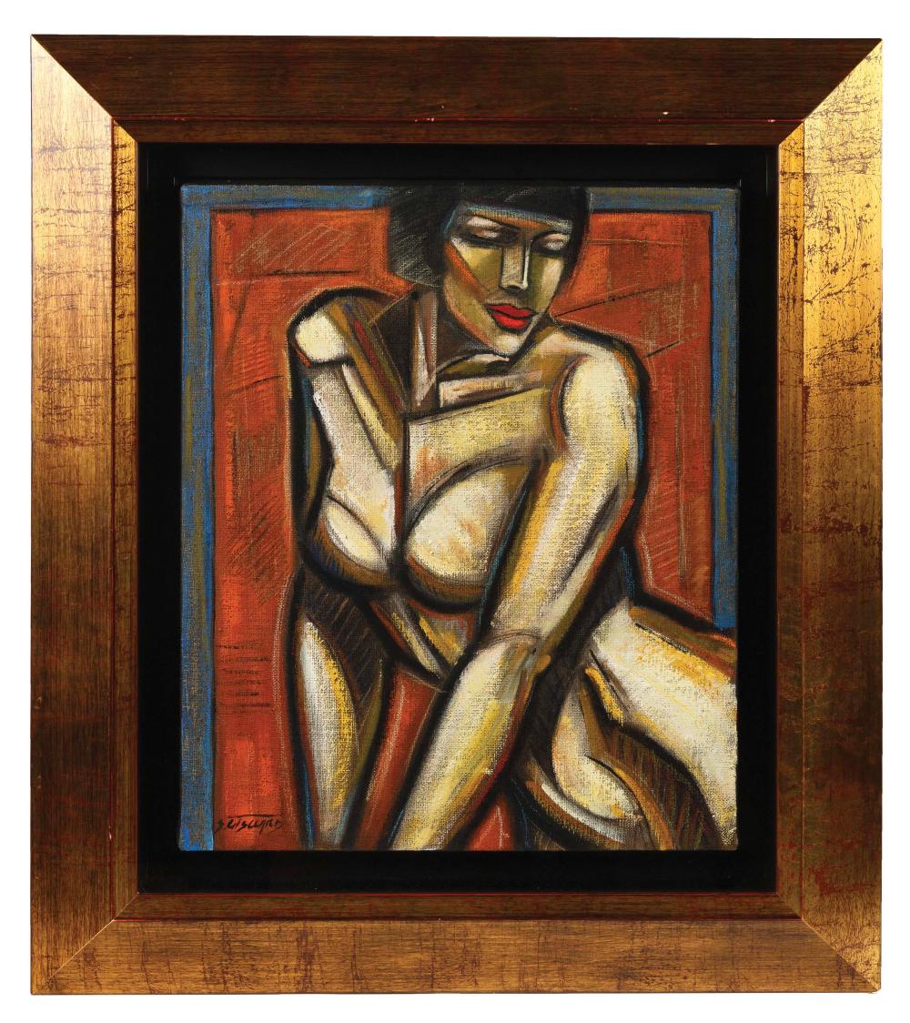 st phane gisclard n en 1966 portrait de femme · Osenat · 2025-03-23 Stéphane Gisclard comparable auction result: st phane gisclard n en 1966 portrait de femme