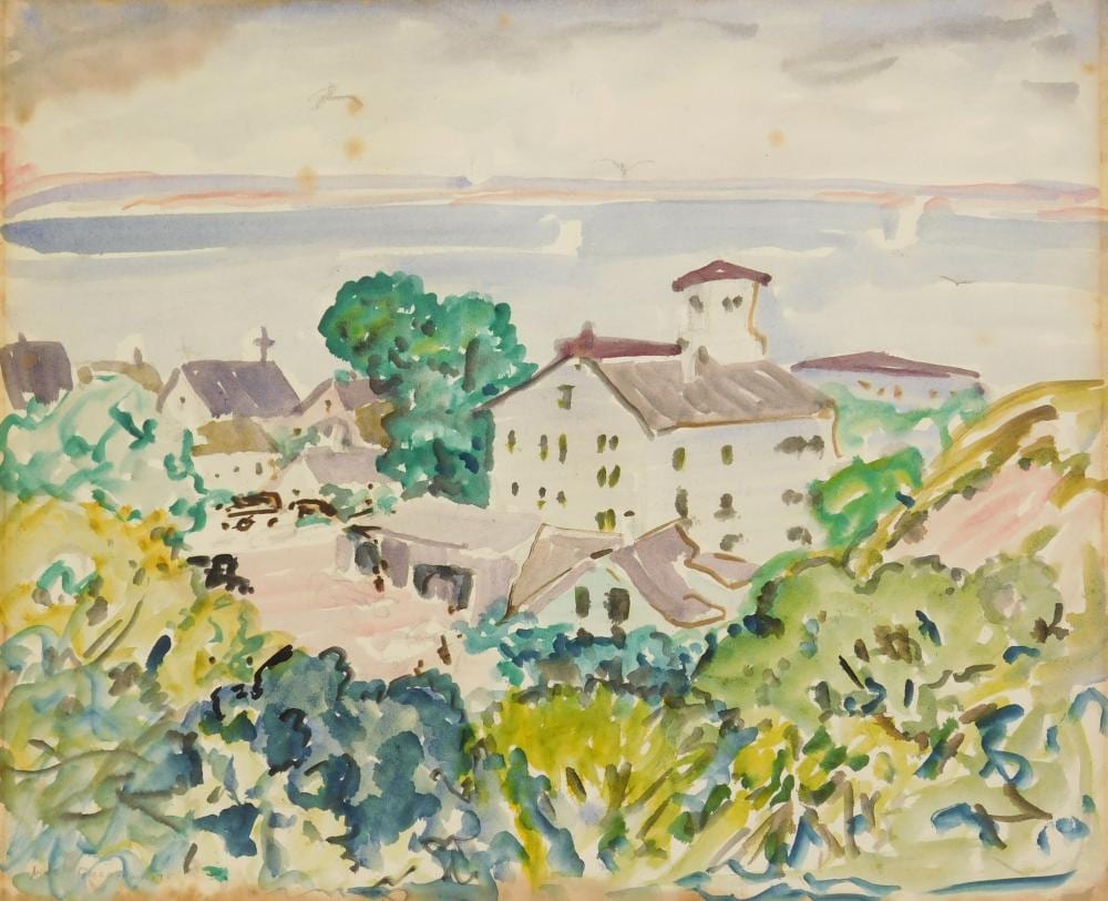 Anne Goldthwaite comparable auction result: anne goldthwaite american 1869 1944 watercolor