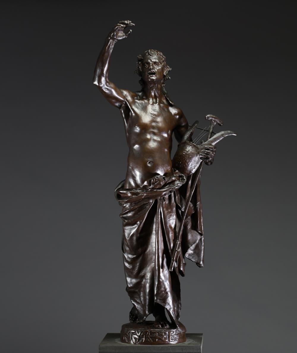Claudius Marioton comparable auction result: claudius marioton 1844 1919 tyrt e po te de sp