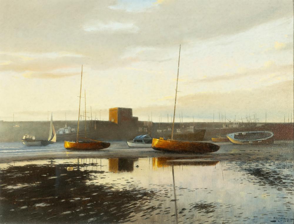 Padraig Lynch comparable auction result: padraig lynch b 1936 mermaids at skerries oil on canvas 35 x 46cm 13 x 18 signed